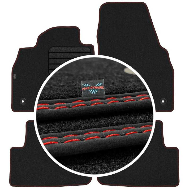Audi A1 II 2017- Veliūriniai kilimėliai MAX-DYWANIK