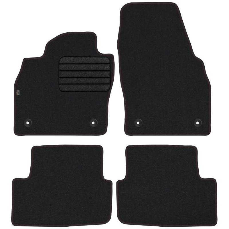 Audi A1 II 2017- Veliūriniai kilimėliai MAX-DYWANIK