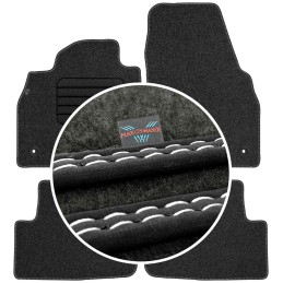 Audi A1 II 2017- Veliūriniai kilimėliai MAX-DYWANIK