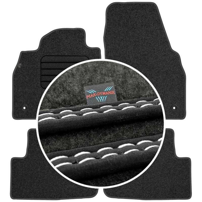Audi A1 II 2017- Veliūriniai kilimėliai MAX-DYWANIK