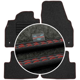 Audi A1 II 2017- Veliūriniai kilimėliai MAX-DYWANIK