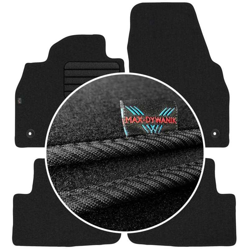 Audi A1 II 2017- Veliūriniai kilimėliai MAX-DYWANIK