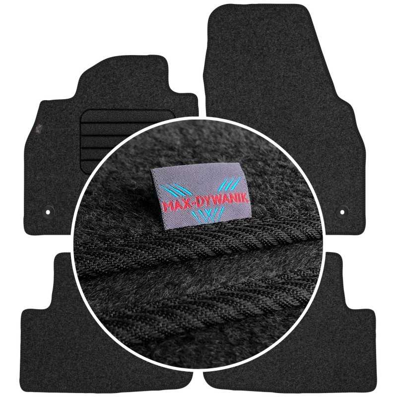 Audi A1 II 2017- Veliūriniai kilimėliai MAX-DYWANIK