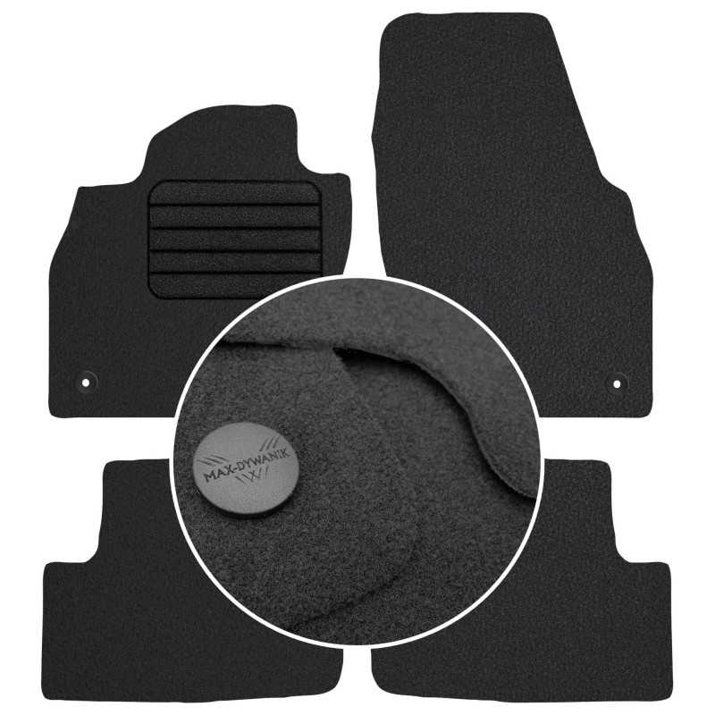 Audi A1 II 2017- Veliūriniai kilimėliai MAX-DYWANIK