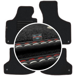 Audi A3 8P 2003-2012 Veliūriniai kilimėliai MAX-MAT