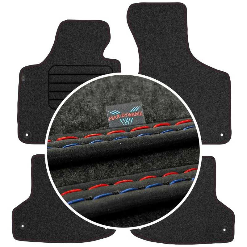 Audi A3 8P 2003-2012 Veliūriniai kilimėliai MAX-MAT