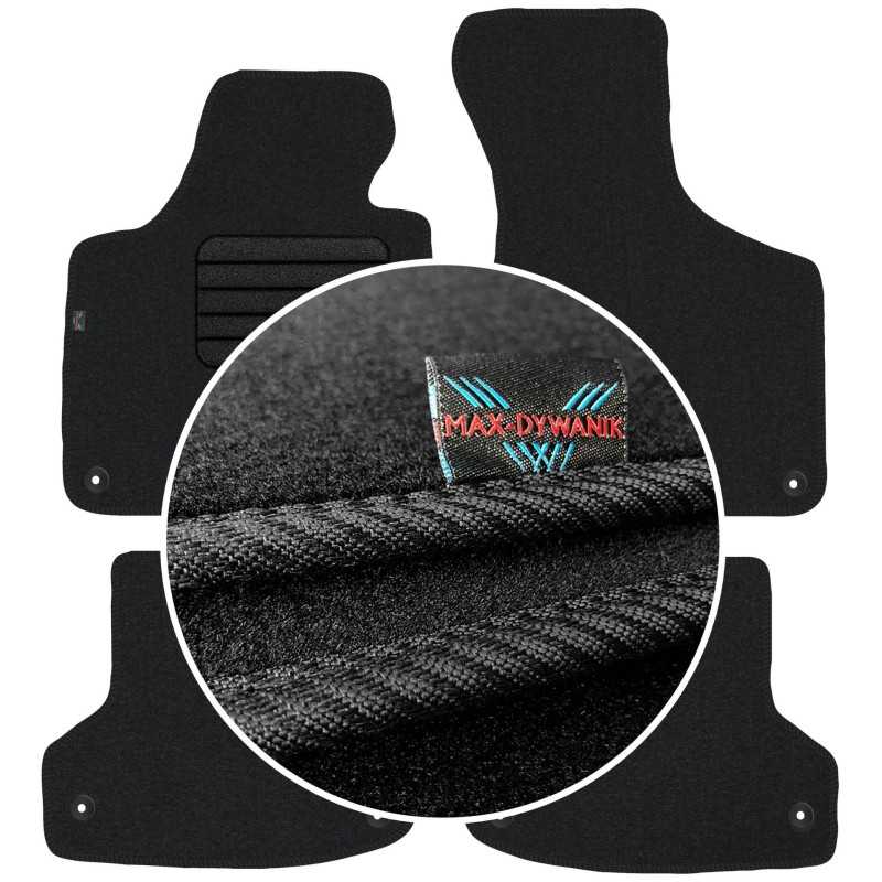 Audi A3 8P 2003-2012 Veliūriniai kilimėliai MAX-MAT