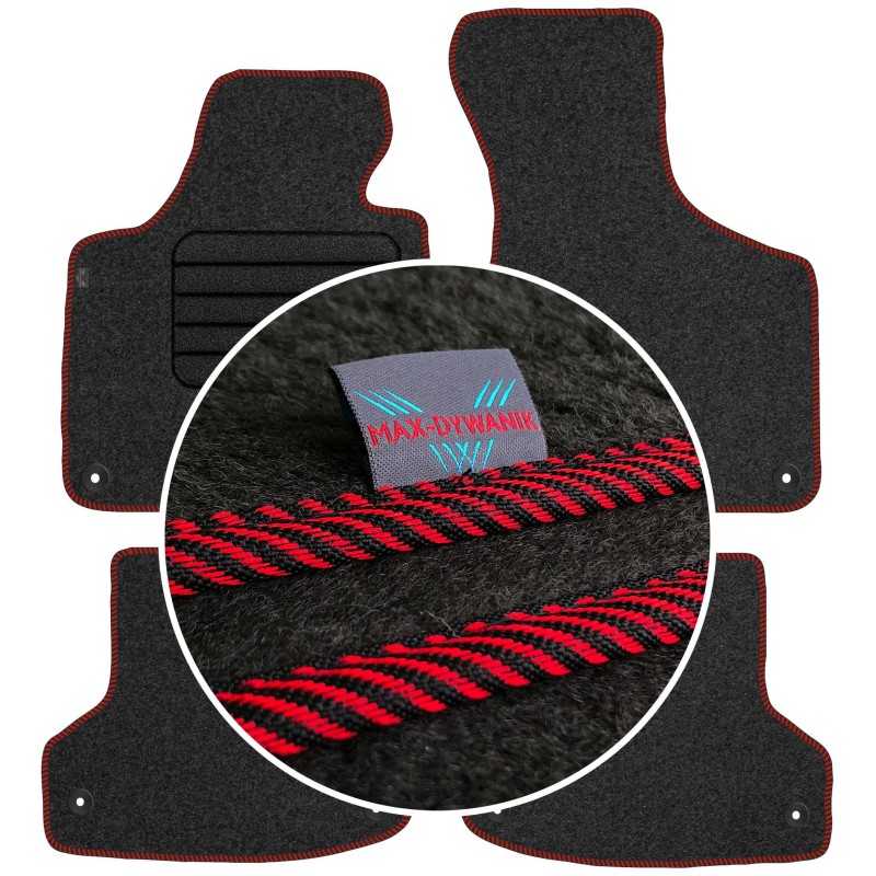 Audi A3 8P 2003-2012 Veliūriniai kilimėliai MAX-MAT