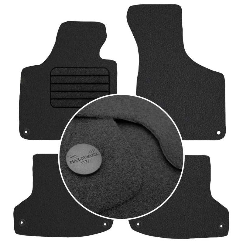 Audi A3 8P 2003-2012 Veliūriniai kilimėliai MAX-MAT