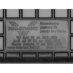 Audi A3 8V 2012-2020 Guminiai kilimėliai MAX-MAT 805227