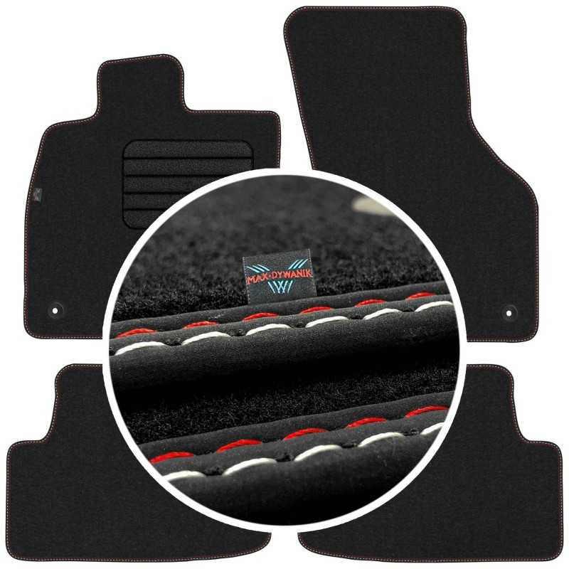 Audi A3 8V 2013-2020 Veliūriniai kilimėliai MAX-DYWANIK
