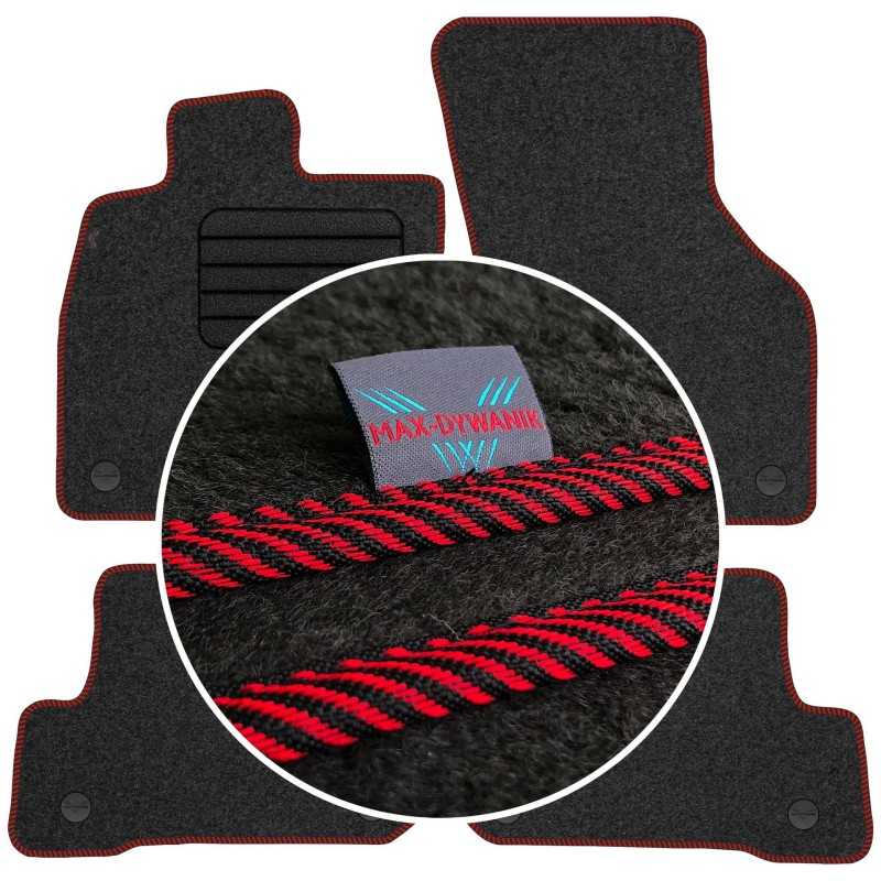 Audi A3 III 8V Cabrio 2012-2020 Veliūriniai kilimėliai MAX-DYWANIK