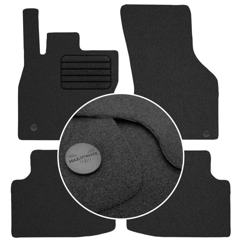 Audi A3 IV 8Y benzinas / dyzelinas 2020- Veliūriniai kilimėliai MAX-DYWANIK