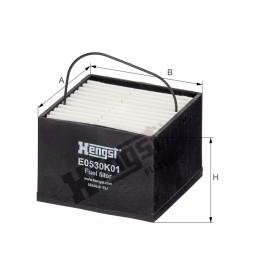 E0530K01 Hengst kuro filtro įdėklas