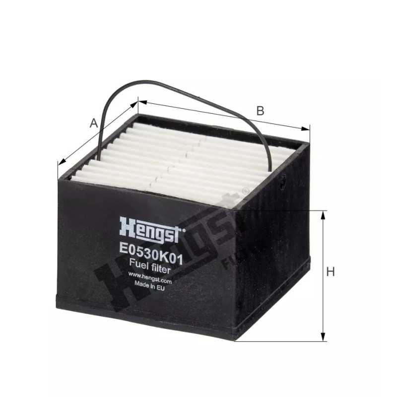 E0530K01 Hengst kuro filtro įdėklas