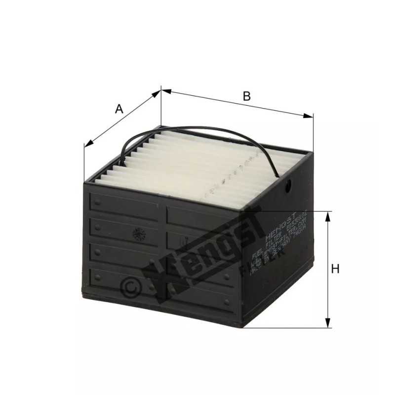 E0530K02 Hengst kuro filtro įdėklas