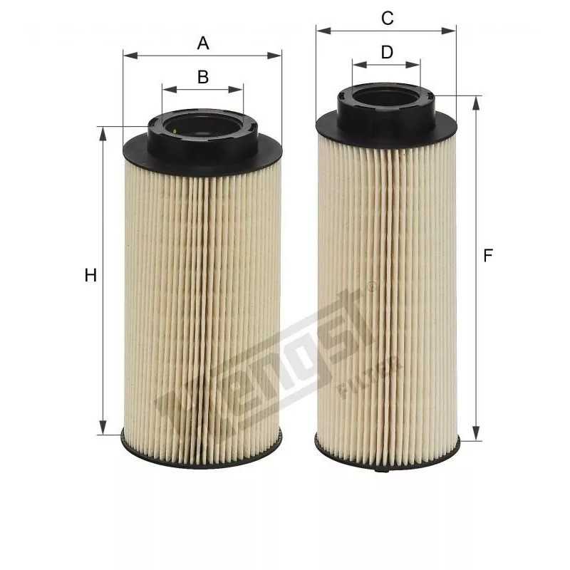 E103KP01 D197-2 Hengst kuro filtro įdėklas