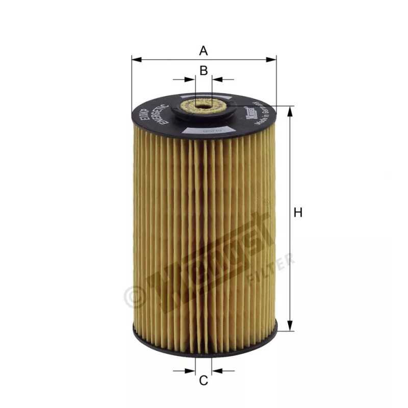 E10KP D10 Hengst kuro filtro įdėklas