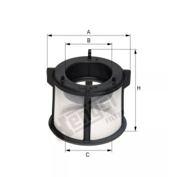 E11S04 D132 Hengst kuro filtro įdėklas