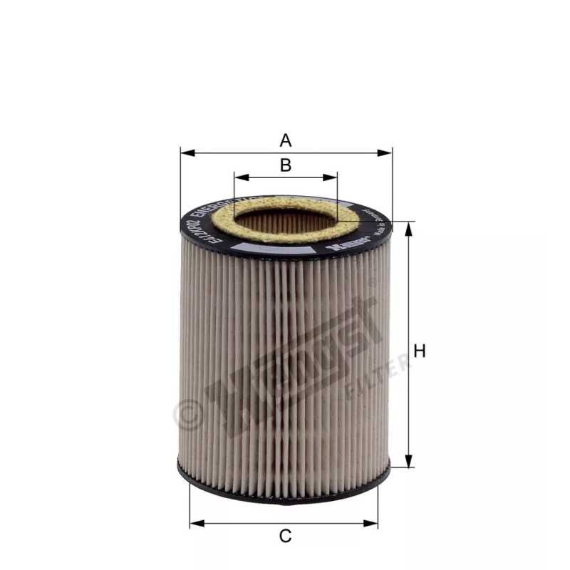 E412KP02 D55 Hengst kuro filtro įdėklas