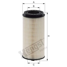 E418KP D142 Hengst kuro filtro įdėklas