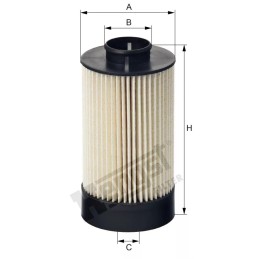 E423KP D206 Hengst kuro filtro įdėklas