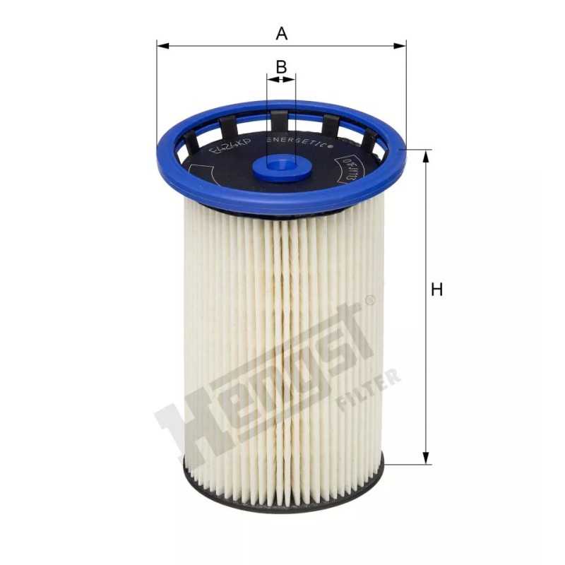 E424KP Hengst kuro filtro įdėklas