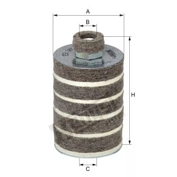 E5.1KF Hengst kuro filtro įdėklas