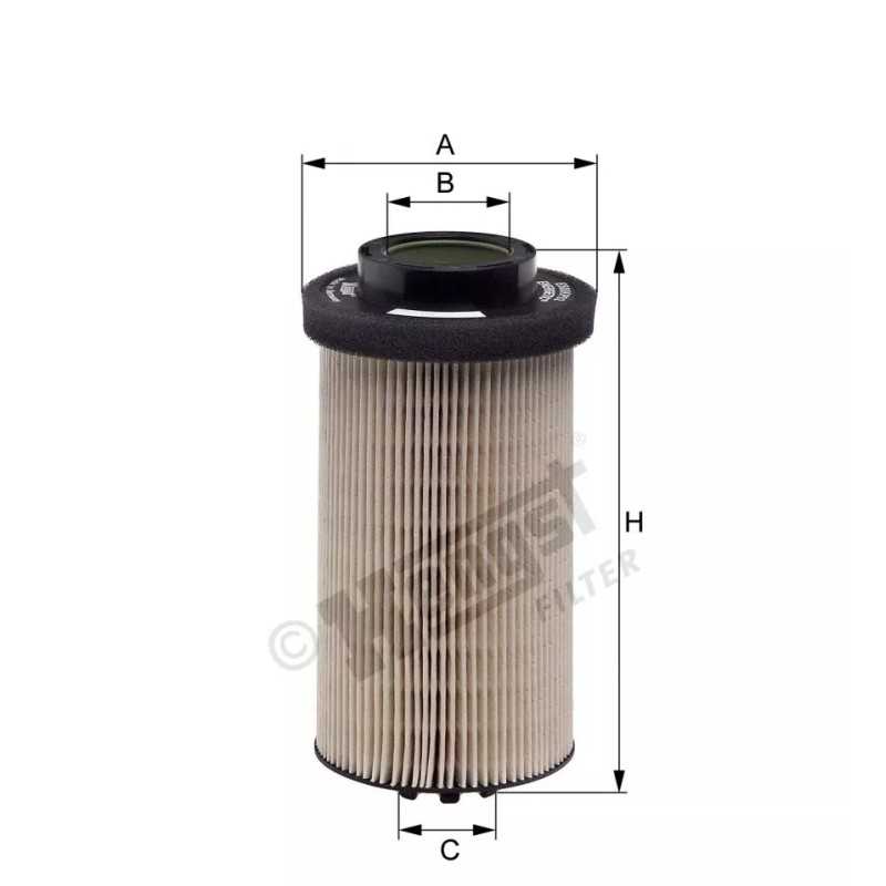 E500KP02 D36 Hengst kuro filtro įdėklas