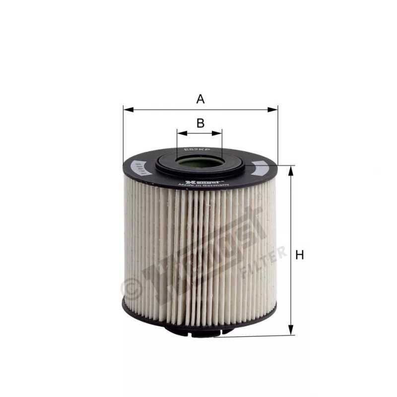 E52KP D36 Hengst kuro filtro įdėklas