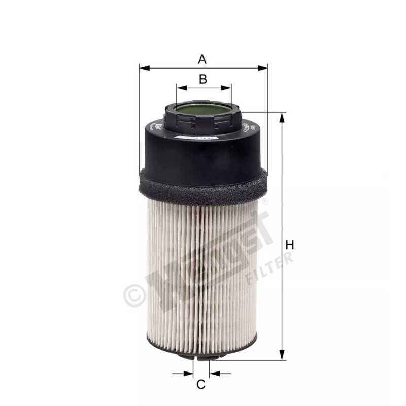 E66KP D36 Hengst kuro filtro įdėklas