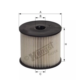 E69KP D100 Hengst kuro filtro įdėklas