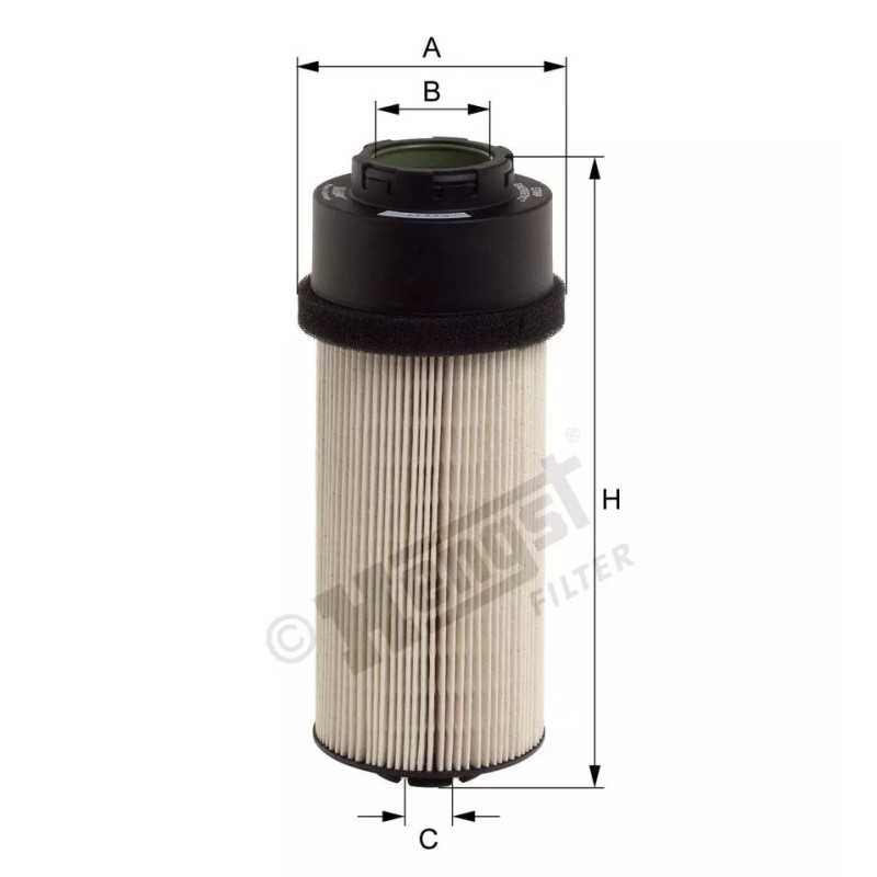 E70KP D98 Hengst kuro filtro įdėklas