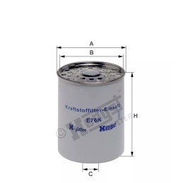 E76K D42 Hengst kuro filtras