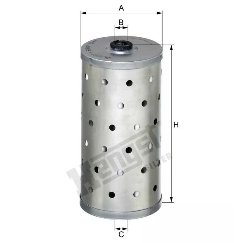 E76KP D111 Hengst kuro filtro įdėklas