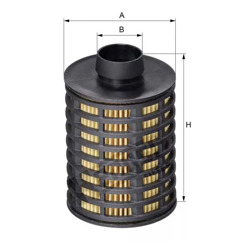 E83KP02 D140 Hengst kuro filtro įdėklas
