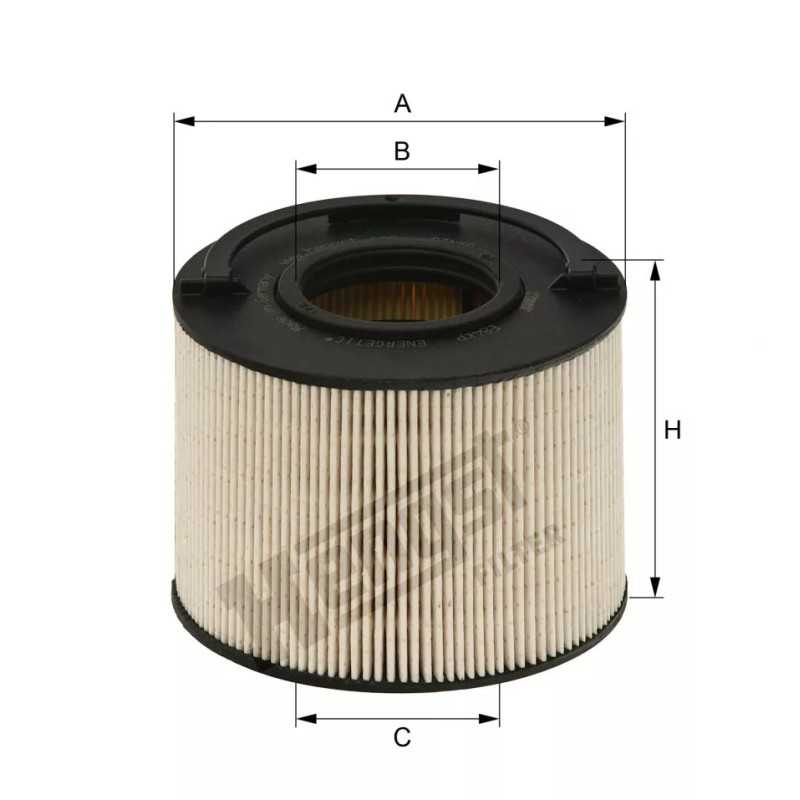 E84KP D148 Hengst kuro filtro įdėklas