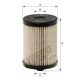 E88KP D158 Hengst kuro filtro įdėklas