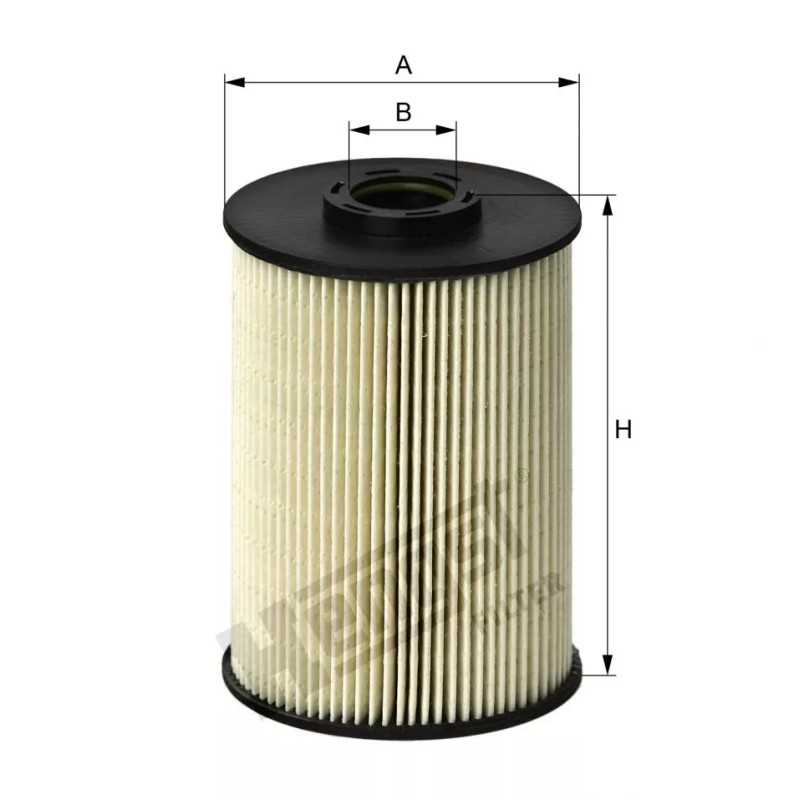 E89KP D163 Hengst kuro filtro įdėklas