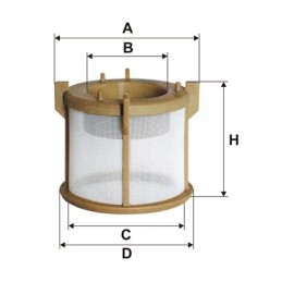 95145E WIX kuro filtras