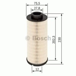F 026 402 029 BOSCH Kuro filtras