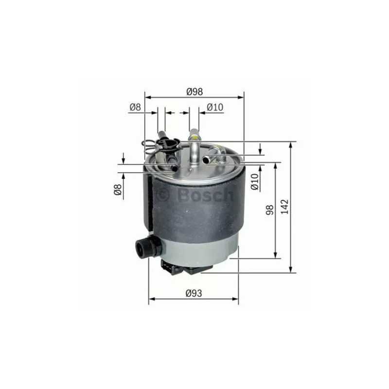 F 026 402 126 BOSCH Kuro filtras