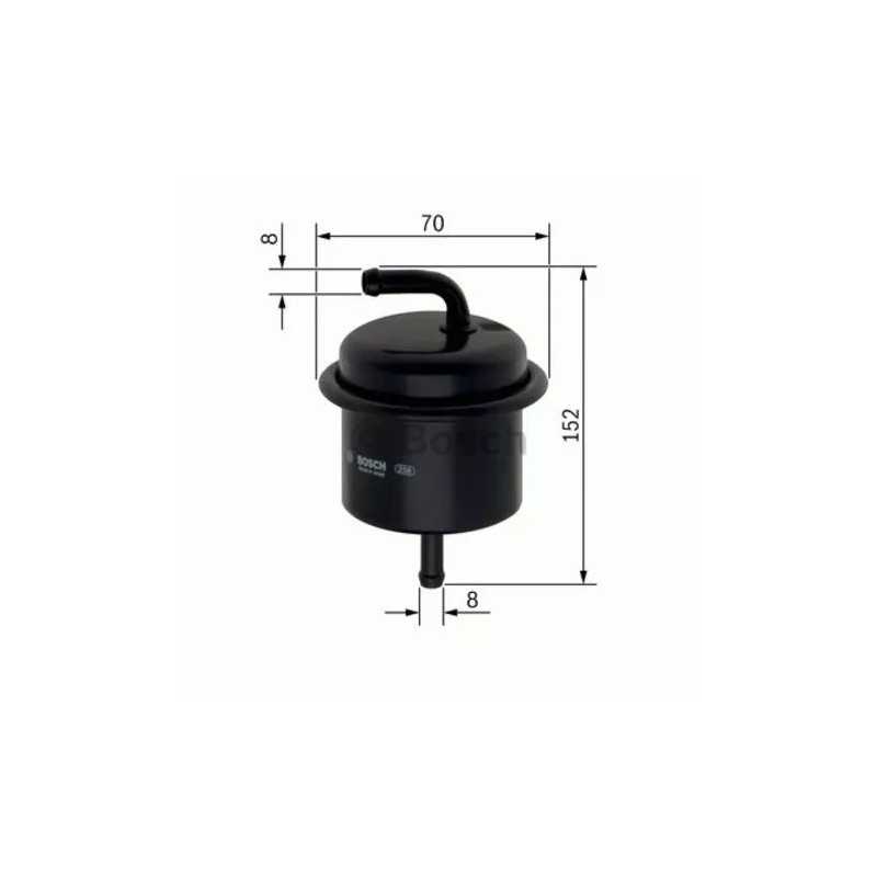 F 026 403 755 BOSCH Kuro filtras