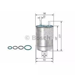 F026402850 BOSCH kuro filtras