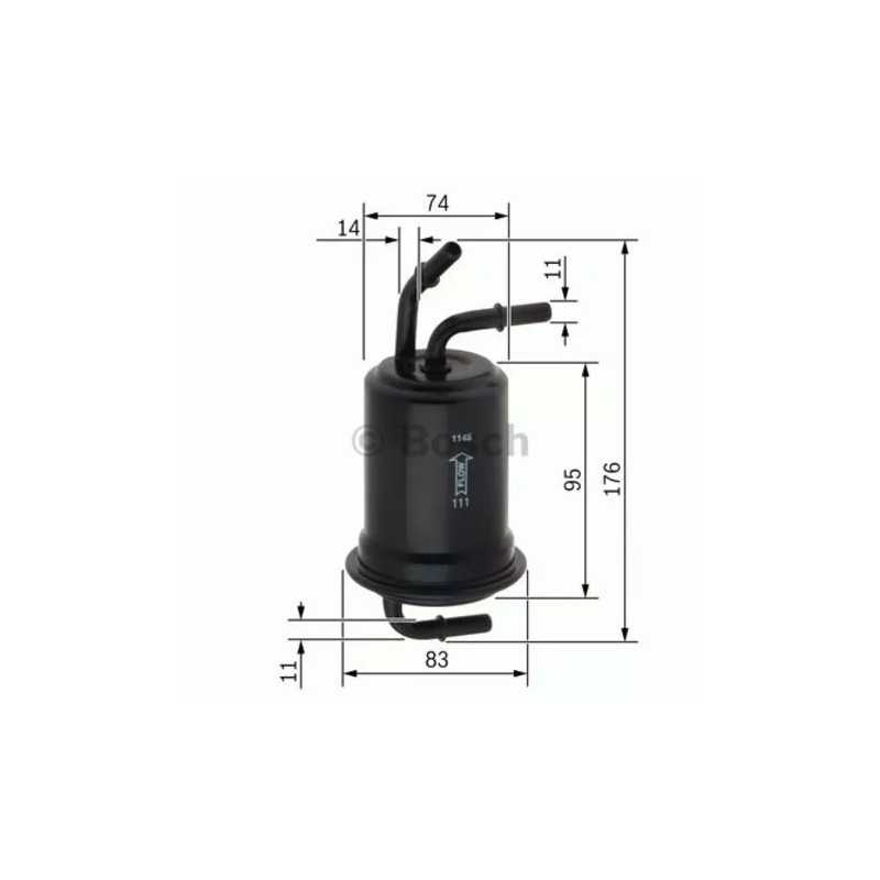 F026403012 BOSCH kuro filtras