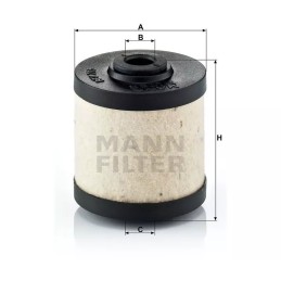 BFU 715 MANN-FILTER KURO FILTRAS