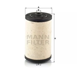 BFU 811 MANN-FILTER KURO FILTRAS IVECO MAN