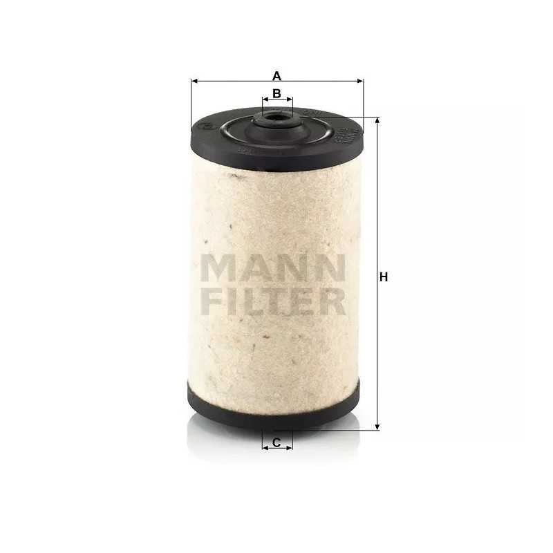 BFU 811 MANN-FILTER KURO FILTRAS IVECO MAN