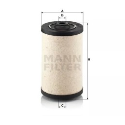 BFU 900X MANN-FILTER KURO FILTRAS DB SCANIA VOLVO