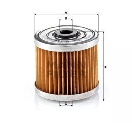 P 710/1 MANN-FILTER kuro filtras